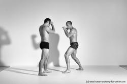 Fighting reference poses of Norbert & Radan